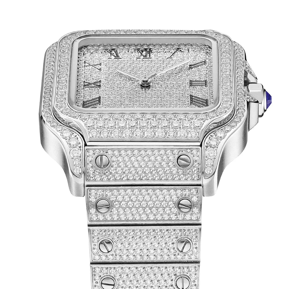 💎Zircon Prestige Rectangle Automatic Watch - Miyota Movement | Sport & Business Excellence💎